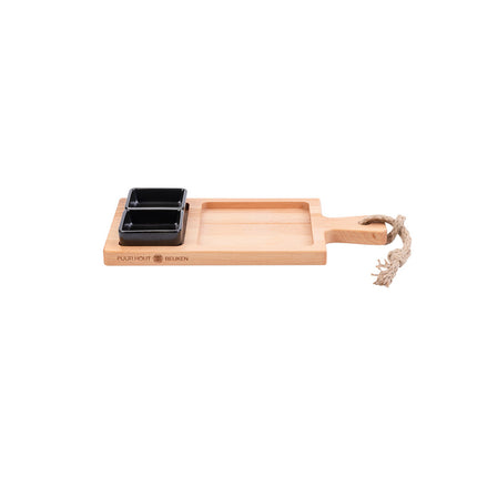 Bowls and Dishes Puur Hout Beuken Foodplank 35 cm