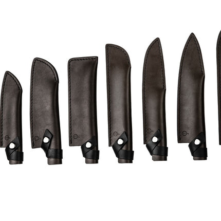 Forged Leather Forged Leren Hoes Santokumes 18 cm