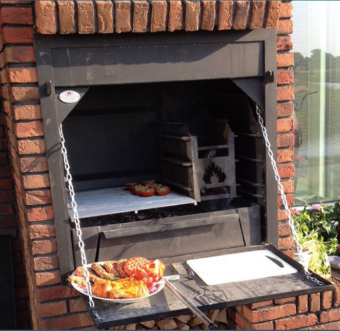 Home Fires Home Fires Braai 800 Built In