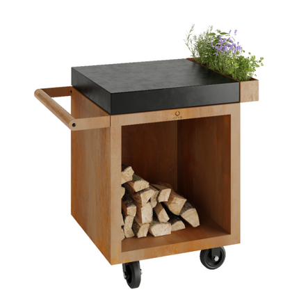 OFYR OFYR Mise en Place Table Corten 65 PRO