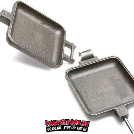 Rome's Industries Rome Pie Iron Square Pie Iron