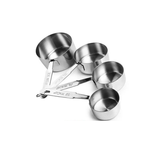 Vuur & Rook RVS Maatbekers (Cup Maat)