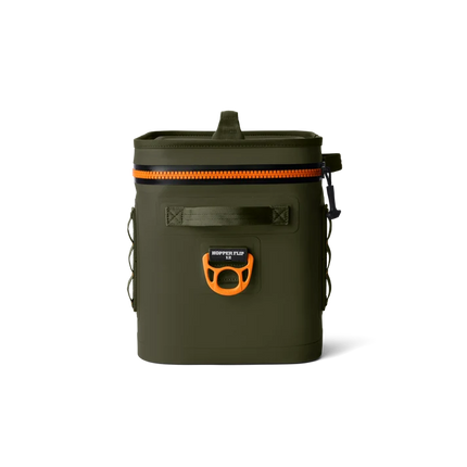 YETI YETI Hopper Flip 12 Olive / King Crab Orange